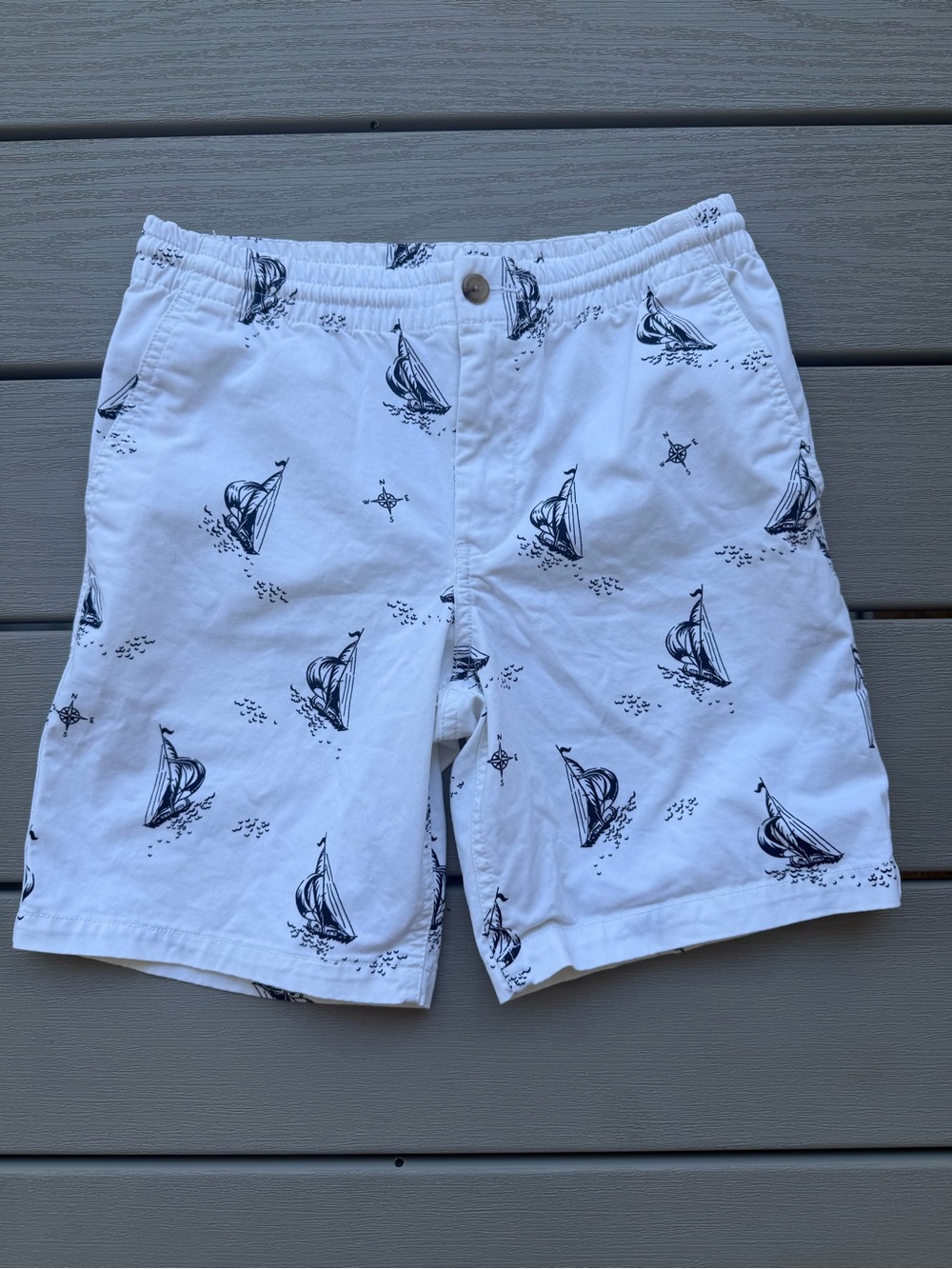 Polo Ralph Lauren Boys Sailboat Print Shorts Size 14